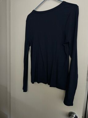 SO Navy Long Sleeve Button-Down Shirt